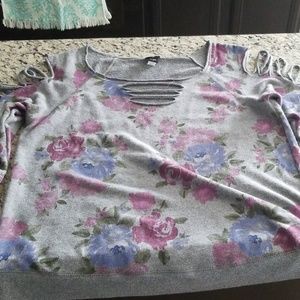 Distressed Sweatshirt